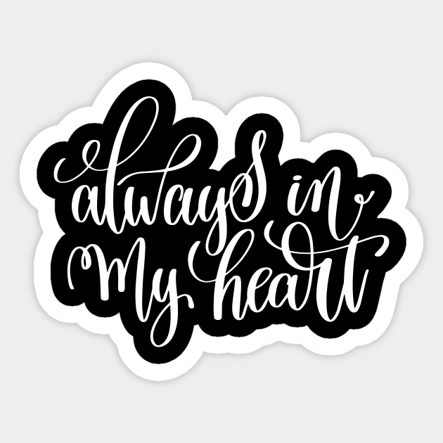 Always In My Heart Sticker by ProjectX23Red